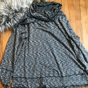 Long Sleeve Cowl Neck Active Fleece